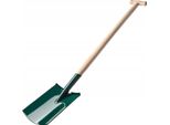 Vanga Da Giardino - Pala - Lama In Metallo - Manico In Legno 117 Cm