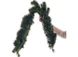 Ghirlanda Natalizia - Ghirlanda Di Abete - Lunghezza 100 Cm - Senza Illuminazione - Verde