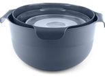 Ciotole - Set Di Ciotole - 7 Pezzi - 3 L - Plastica - Grigio