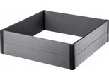 Fioriera Su Piedini - Fioriera Rialzata - 106 X 32 Cm - Design Rialzato - Rettangolare - Per Balcone E Giardino