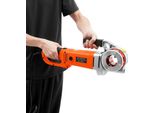 Filettatrice Per Tubi - Filettatrice Elettrica Per Tubi - 2300 W - 6 Teste Di Filettatura - 1,27-5,08 Cm - 25 Giri/Min - Per Tubi Metallici - Alimentazione A Rete (Ca)