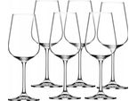 Bicchieri Da Vino - Set Da 6 - 360 Ml - Vetro Trasparente