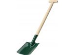 Vanga/Pala - Vanga Da Giardino - Lunghezza 90 Cm - Lama In Metallo - Manico In Legno - Per Lavori Di Giardinaggio - Modello Semplice