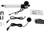 Motore Di Ricambio Per Poltrona Relax - Attuatore Lineare Elettrico 24 V Cc - 1000 N - Corsa 250 Mm - Lunghezza Totale 42,5–67,5 Cm - Pannello Di Comando Manuale
