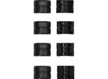 Set Di Ganasce Di Pressatura - Profilo Th 16/20/26/32 Mm - Per Tubi Compositi In Alluminio/Tubi Compositi Multistrato - Per Pinze Di Pressatura/Utensili Di Crimpatura - Nero