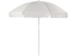 Ombrellone - Ombrellone Da Giardino E Da Spiaggia - Diametro 220 Cm - Pieghevole - Per Balcone, Terrazza E Spiaggia - Struttura Robusta