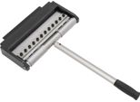Piegatrice Per Lamiere - Piegatrice Per Metalli - Manuale - Angolo Di Piegatura 0-90° - Acciaio 45# - Per Acciaio/Rame ≤0,5 Cm - Nero