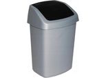 Pattumiera Da Cucina / Cestino Dei Rifiuti - Contenitore Per Rifiuti - Volume 25 L - Per Rifiuti Di Cucina - Grigio