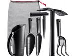 Set Di Attrezzi Da Giardino - Attrezzi Da Giardino - 6 Pezzi - Utensili Manuali Per Il Giardinaggio