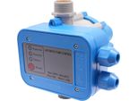 Regolatore Di Pressione Automatico Per Pompa Dell'acqua - Controllore Pompa - 220-240 V - Pressione Di Avvio 1,5 Bar - Pressione Di Esercizio 10 Bar - Autoadescante - Blu