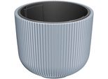 Blumentopf Prosperplast "Milly", Grau (Hellgrau), H:32,1Cm Ø:39,1Cm, Kunststoff, PflanzgefäßE