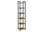 Libreria, Libreria A 6 Livelli, Scaffali Aperti, Espositore In Piedi, Per Ufficio, Soggiorno, Camera Da Letto, 4