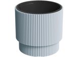 Blumentopf Prosperplast "Milly", Grau (Hellgrau), H:37,5Cm Ø:39,5Cm, Kunststoff, PflanzgefäßE