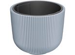 Blumentopf Prosperplast "Milly", Grau (Hellgrau), H:38,5Cm Ø:46,9Cm, Kunststoff, PflanzgefäßE