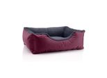 BedDog Hundebett TEDDY Hundesofa waschbares Hundebett mit Rand Hundekissen