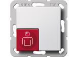 Pulsante Di Chiamata Gira System 55 Bianco Puro 290003