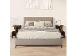 Comodini 2 Pz. Aspetto Rovere Marrone 35X35X55 Cm Materiale A Base Di Legno
