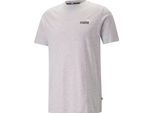Puma Ess+ 2 Col Small Logo Tee Gray Xl