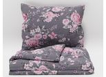 Biancheria Da Letto In Cotone Francese Provence Collection 200X200, 70X90Cm Beatrice Grigio