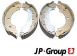 Jp Group Set Ganasce Freno Tamburo Posteriore Per Renault Kangoo (KC0/1) 203 Mm 4363900810
