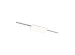 Paulmann Schienensystem-Leuchten "Urail Panel Campo 1541,7Lm 15,5W 3000K Dimmbar 230V Weiß", Weiß, 1, H: 5,1Cm, 1 Stk., Leuchten, LED Schienensystem