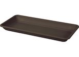 Nohel Garden Sottovaso In Plastica Per Fioriera Naxos Colore: Antracite, Larghezza: 30 Cm