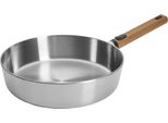 Schmorpfanne Woll "Logic Steel", Silber (Silberfarben, Natur), H:7Cm Ø:28Cm, Pfannen, Schmorpfanne, 5-Schicht-Aufbau