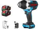 Avvitatore A Impulsi Elettrico Senza Spazzole, Coppia 1800Nm, Velocità 7200 Giri/Min, 2 Batterie1Caricatore