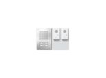 Siedle Set Clab 850-2 E/W Set Audio Siedle Classic Acciaio Inox/Bianco (210010046-00)