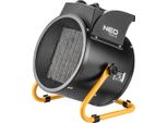 Neo Tools 90-064 Riscaldatore Elettrico Per Ambienti In Ceramica Ptc 5000 W Nero