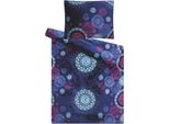 Lino Incluso Microflanella Mandala Blu 140X200, 70X90 Cm