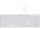 Perixx PERIBOARD-213 De W Usb Keyboard German, Qwertz White