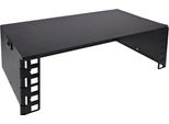 Inline® Mini Rack 10", 2U, Montaggio Parete, Prof. 15,2 Cm, Nero"