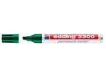 Edding 4-3300004 3300 Marcatore Permanente - Ricaricabile, 1 - 5 Mm, Verde