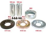 Ks Tools Set Di Utensili Per Cuscinetti Ruota Per Vag, 14 Pezzi - 150.2130
