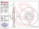 2X Disco Freno Brembo 09.A829.21 Per Peugeot 308 Cc (4B_) Per Ds DS5