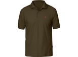 FjäLlräVen Crowley Pique Shirt Polo Da Uomo Funzionale Outdoor Oliva Nuovo L
