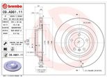 2X Disco Freno Brembo 09.A961.11