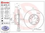 Disco Freno Brembo 09.5579.21
