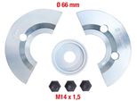 Ks Tools Set Di Prolunghe A Semiguscio 6 Pezzi Per Ø 66 Mm - 150.2142