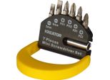 Set Di 6 Punte Per Viti (Torx 25Mm) Con Relativo Portainserti