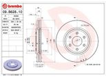 2X Disco Freno Brembo 09.B628.10
