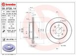 Bremsscheibe Brembo 09.9728.11