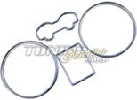 Anelli Cromati Per Tachimetro Anelli Cromati Per Tachimetro Per Vw Golf 4 Iv Bora Passat 3B B5 T4