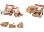 Colompac Cartone Per Spedizione Pacchi "Post"", Misura: S, Marrone Cartone Per Spedizione Postale In Robusto Cartone Ondulato, Ottimizzato Per L'affrancatura - 10 Pezzi (Cp 067.02)"