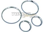 Anelli Cromati Per Tachimetro Anelli Cromati Per Tachimetro Set Per Opel Corsa B