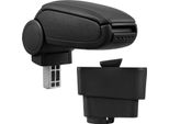 Bracciolo Centrale Mal Rivestimento In Pelle Nero Per Fiat Grande Punto 09/2005-
