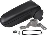 Bracciolo Centrale Mal Per Vw Passat 3B B5 + Variant ** Rivestimento In Pelle Nero