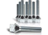 10X Perni Ruota Bulloni Ruota Distanziali Cerchi In Lega Collare Conico M14 X 1,5 41Mm
