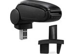 Bracciolo Centrale Mal Rivestimento In Pelle Nero/Bianco Per Peugeot 307 2004-